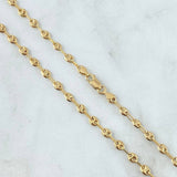 Cadena GC 5.25gr / 45cm / 3.3mm Lisa Oro Amarillo 18K ©
