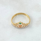Crown Ring 15s 2.05gr / Size 6 3/4 / 18K Gold ©