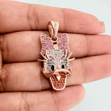 Bow Paw Pendant 6.75 g / 1 1/4 in Rose Gold 18K