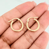 Candongas Mary 1.2 g / 3/4 in Oro Amarillo 18K
