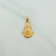 Dije Virgen Del Rocio 2.1 g / 1 1/4 in Oro Amarillo 18K