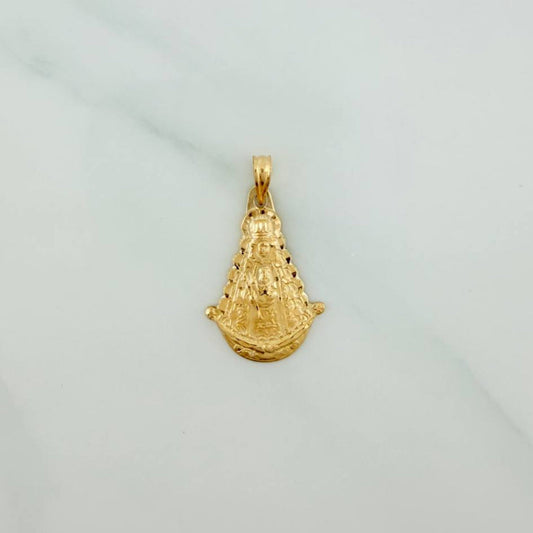 Dije Virgen Del Rocio 2.1 g / 1 1/4 in Oro Amarillo 18K
