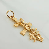 Dije Cruz De Caravaca 1.75 g / 1 1/4 in Oro Amarillo 18K