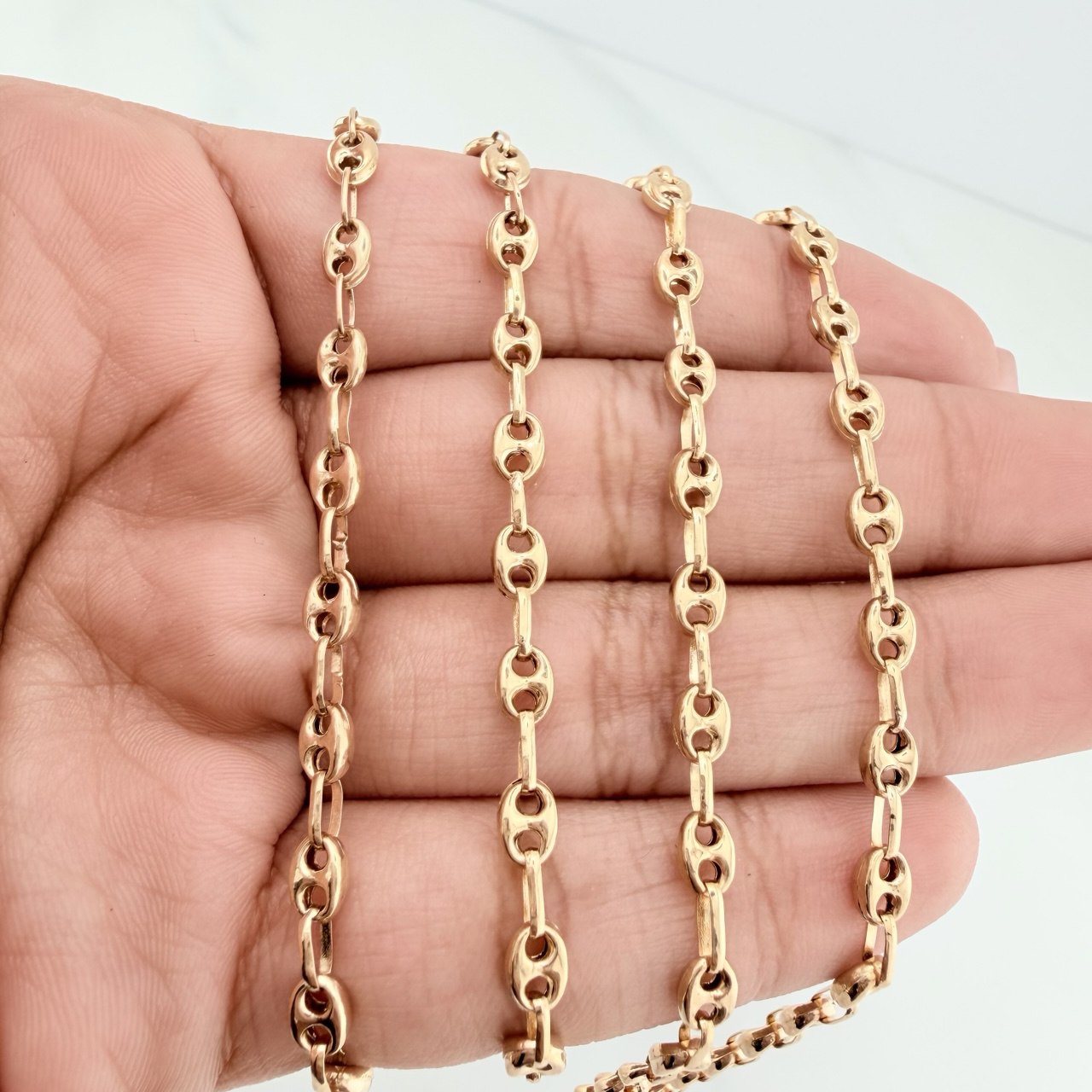 Cadena Gc 8.05 g / 25 in / 3.65 mm Oro Amarillo 18K