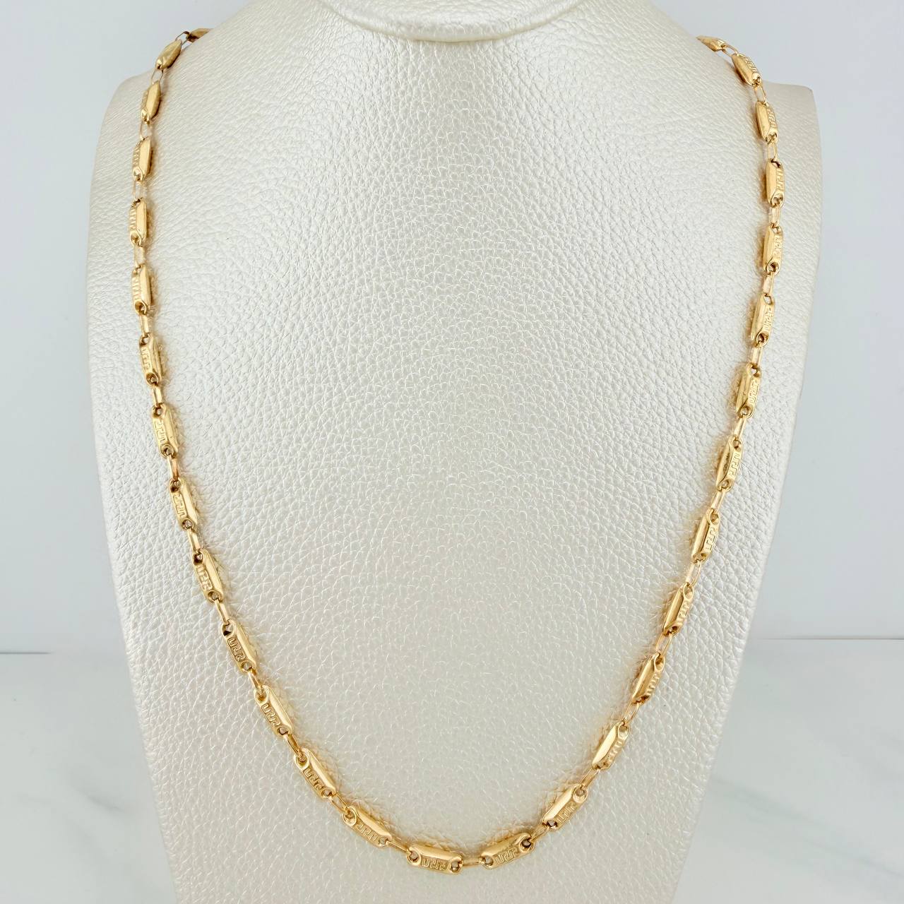 Cadena Rustica Tribal 10.15 g / 20 1/4 in / 3.64 mm Oro Amarillo 18K