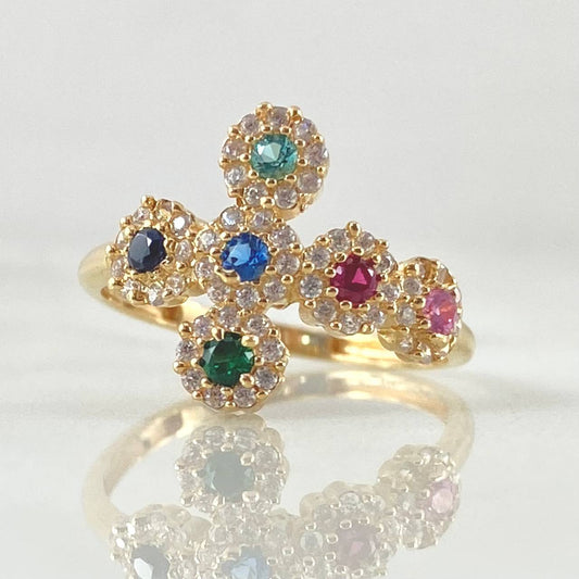 Tupida Cross Ring 2.4gr / Size 6 / 18K Gold