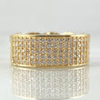 Dense Cuban Ring 5.05gr / Size 5 1/2 / 18K Gold