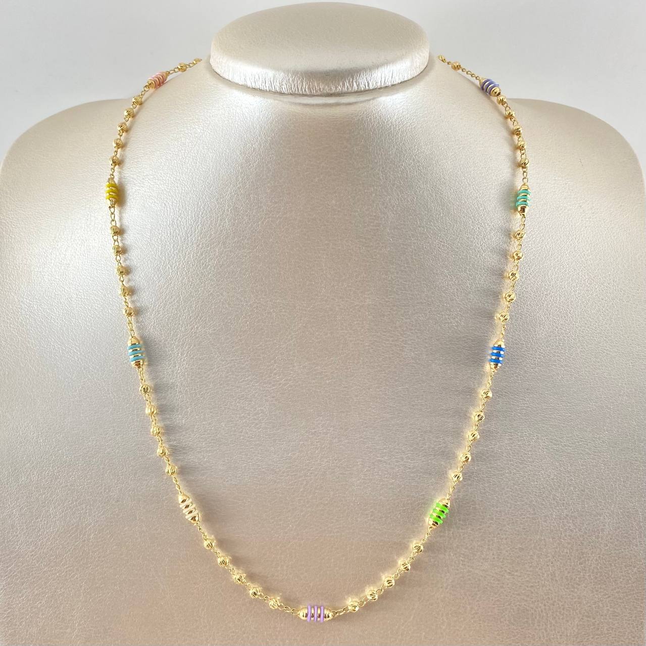 Rustic Military Type Chain 8.25gr / 50cm / 18K Gold *