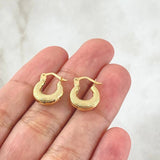 Hoop Earrings Salo 1.25gr / 1.15cm / 18K Gold *