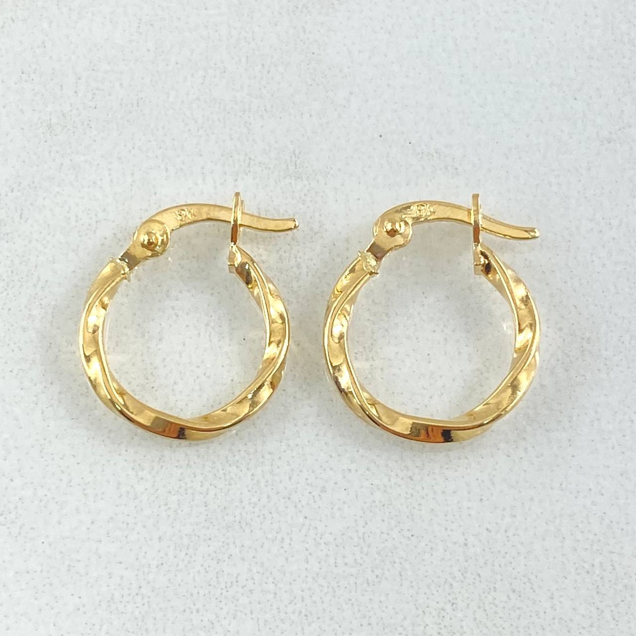 Candongas Kari 0.8gr / 1.5cm- Oro 18K *