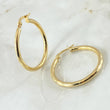 Hoop Earrings Jass 2.1gr / 3cm / 18K Gold