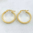 Hoop Earrings 1.45gr / 2.1cm (0.8in) / 18K Gold