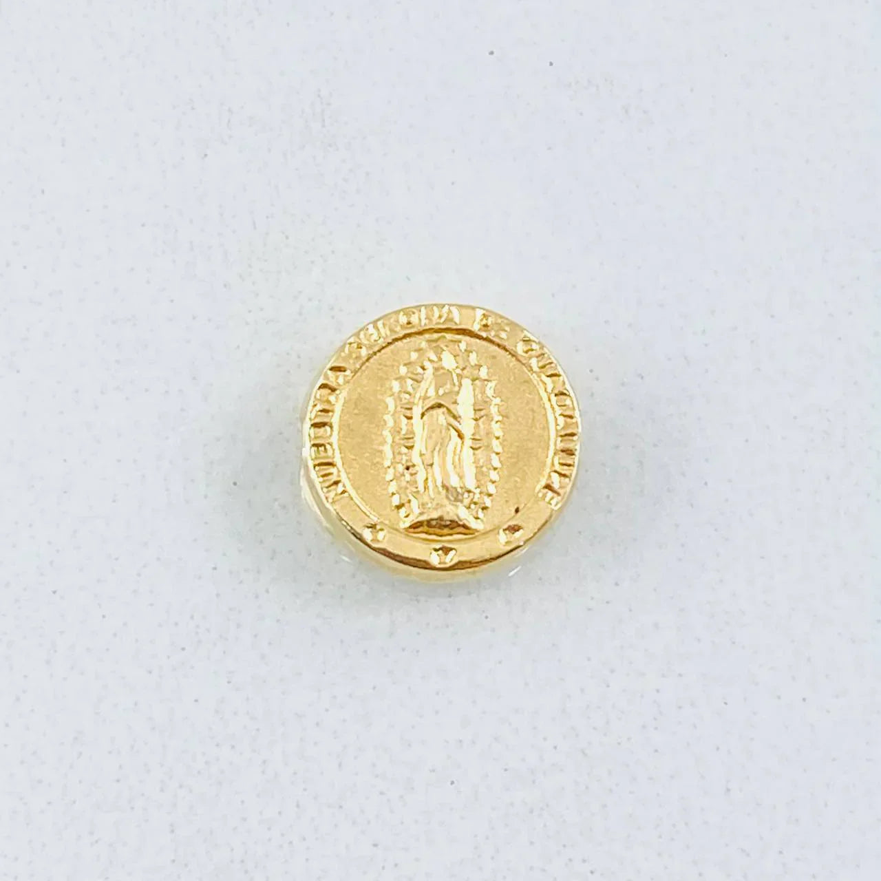 Herraje Virgen De Guadalupe 0.5 g / 1/2 in Oro Amarillo 18K