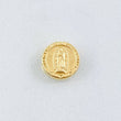 Herraje Virgen Guadalupe 0.35gr / 1/4 in / Oro Amarillo 18K *