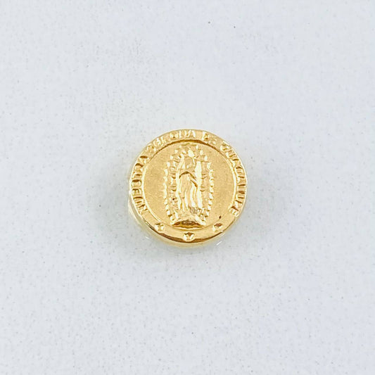 Herraje Virgen Guadalupe 0.35gr / 1/4 in / Oro Amarillo 18K *