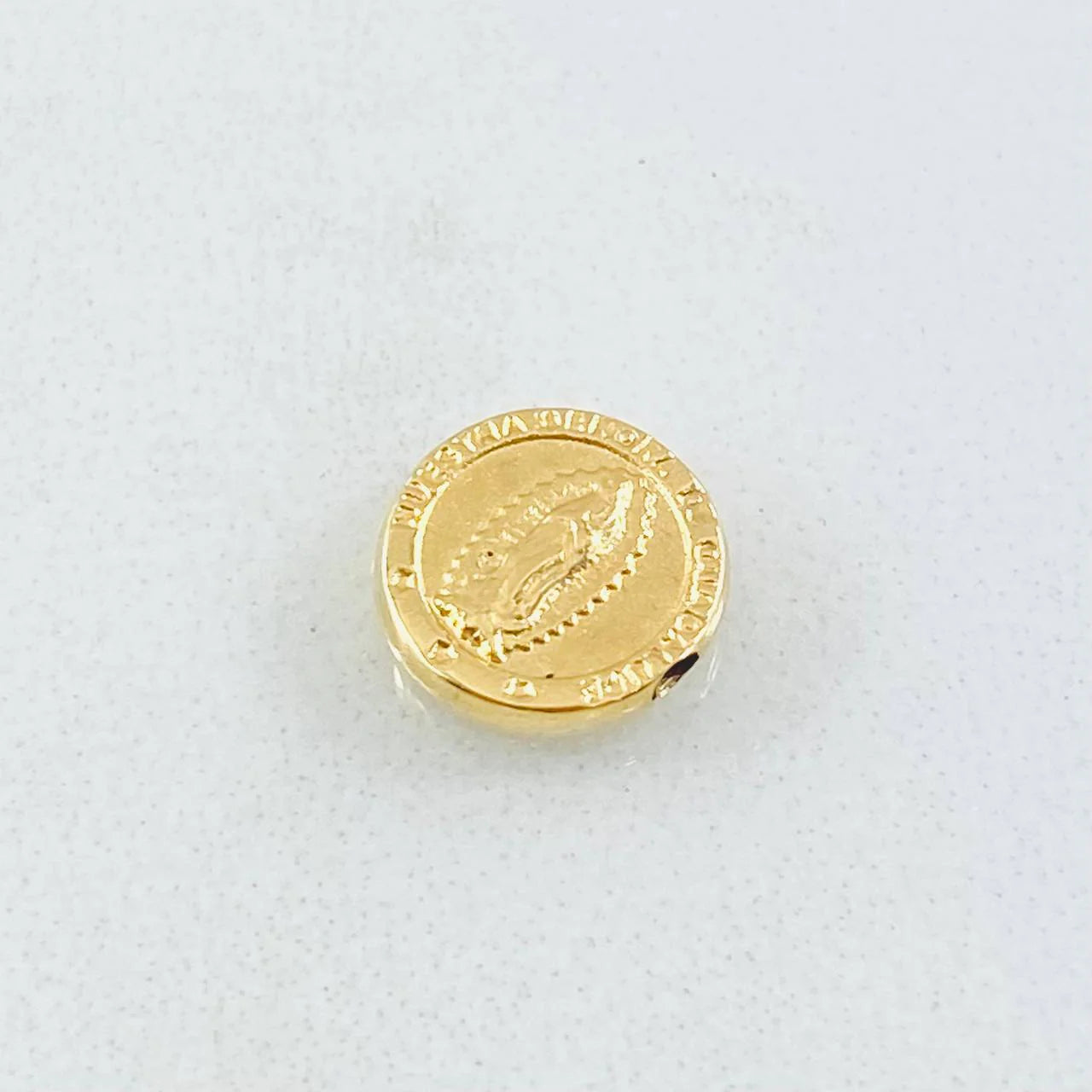 Herraje Virgen De Guadalupe 0.5 g / 1/2 in Oro Amarillo 18K