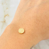Herraje Virgen Guadalupe 0.35gr / 1/4 in / Oro Amarillo 18K *