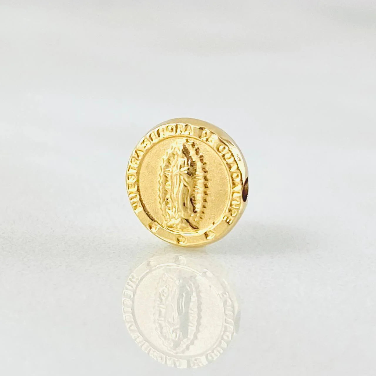 Herraje Virgen De Guadalupe 0.5 g / 1/2 in Oro Amarillo 18K