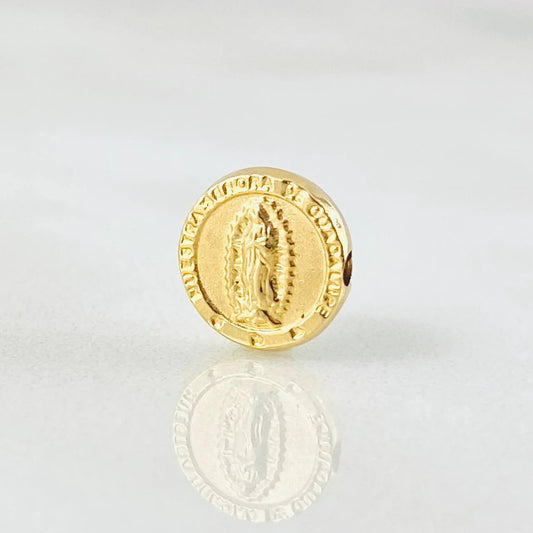 Charm Virgen De Guadalupe 0.6 g / 1/2 in Yellow Gold 18K