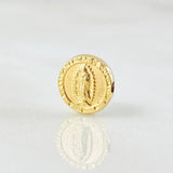 Herraje Virgen De Guadalupe 0.5 g / 1/2 in Oro Amarillo 18K