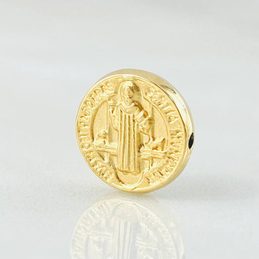 Herraje San Benito 0.55gr / 1cm / Oro Amarillo 18K