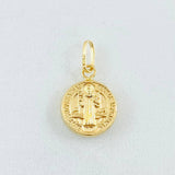 Dije San Benito 0.55gr / 3/4 in / Oro Amarillo 18K ©