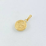 Dije San Benito 0.35gr / 1/2 in / Oro Amarillo 18K ©