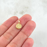 Dije San Benito 0.35gr / 1/2 in / Oro Amarillo 18K ©