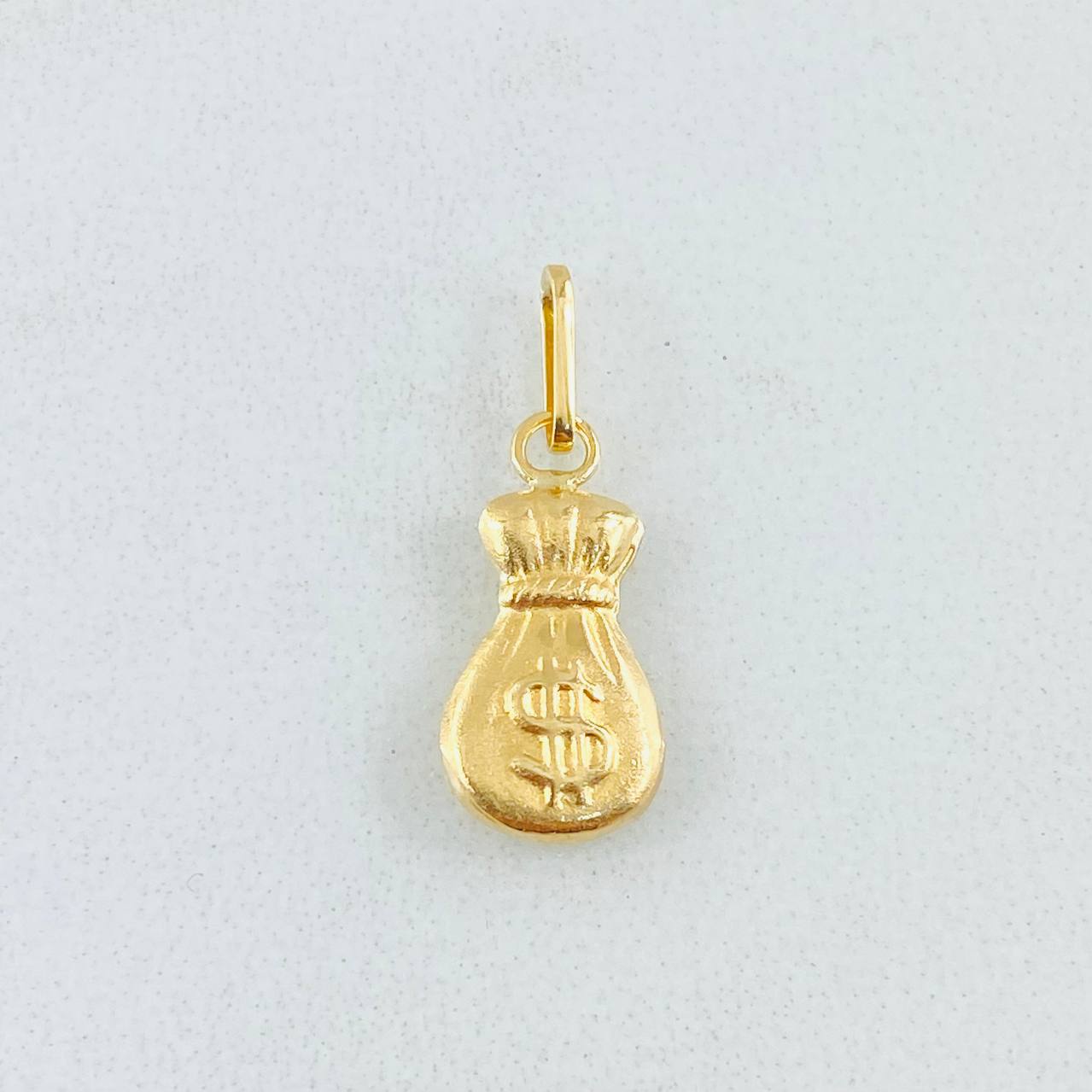 Pendant Money Bag 0.35gr / 3/4 in / 18K Gold