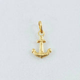 Dije Ancla 0.3gr / 1/2 in / Oro Amarillo 18K
