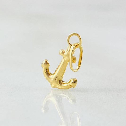 Dije Ancla 0.3gr / 1/2 in / Oro Amarillo 18K