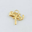 Dije Tres Gracias 0.8gr / 3/4 in / Oro Amarillo 18K ©
