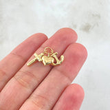 Dije Tres Gracias 0.8gr / 3/4 in / Oro Amarillo 18K