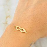 Charm Infinity 0.7 g / 1 in Yellow Gold 18K