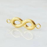 Charm Infinite 0.45g / 3/4 in Yellow Gold 18K