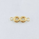 Herraje Infinito 0.65gr / 1 in / Oro Amarillo 18K *