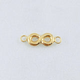 Herraje Infinito 0.45 g / 3/4 in Oro Amarillo 18K