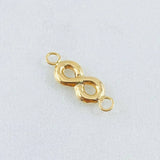 Herraje Infinito 0.45g / 1 in Oro Amarillo 18K
