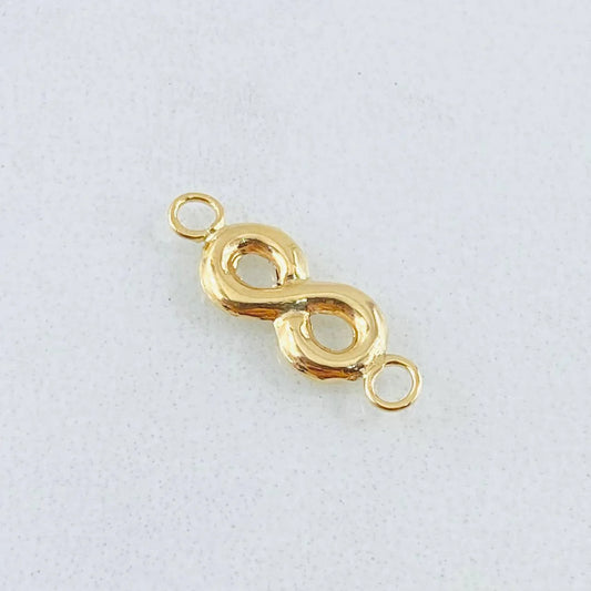 Herraje Infinito 0.4 g / 2 in Oro Amarillo 18K