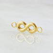 Herraje Infinito 0.4gr / 3/4 in / Oro Amarillo 18K ©
