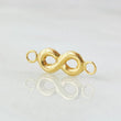 Herraje Infinito 0.25 g / 1/2 in Oro Amarillo 18K