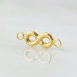 Herraje Infinito 0.45g / 1 in Oro Amarillo 18K