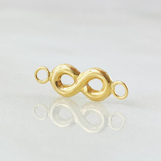 Herraje Infinito 0.6gr / 1 in / Oro Amarillo 18K *