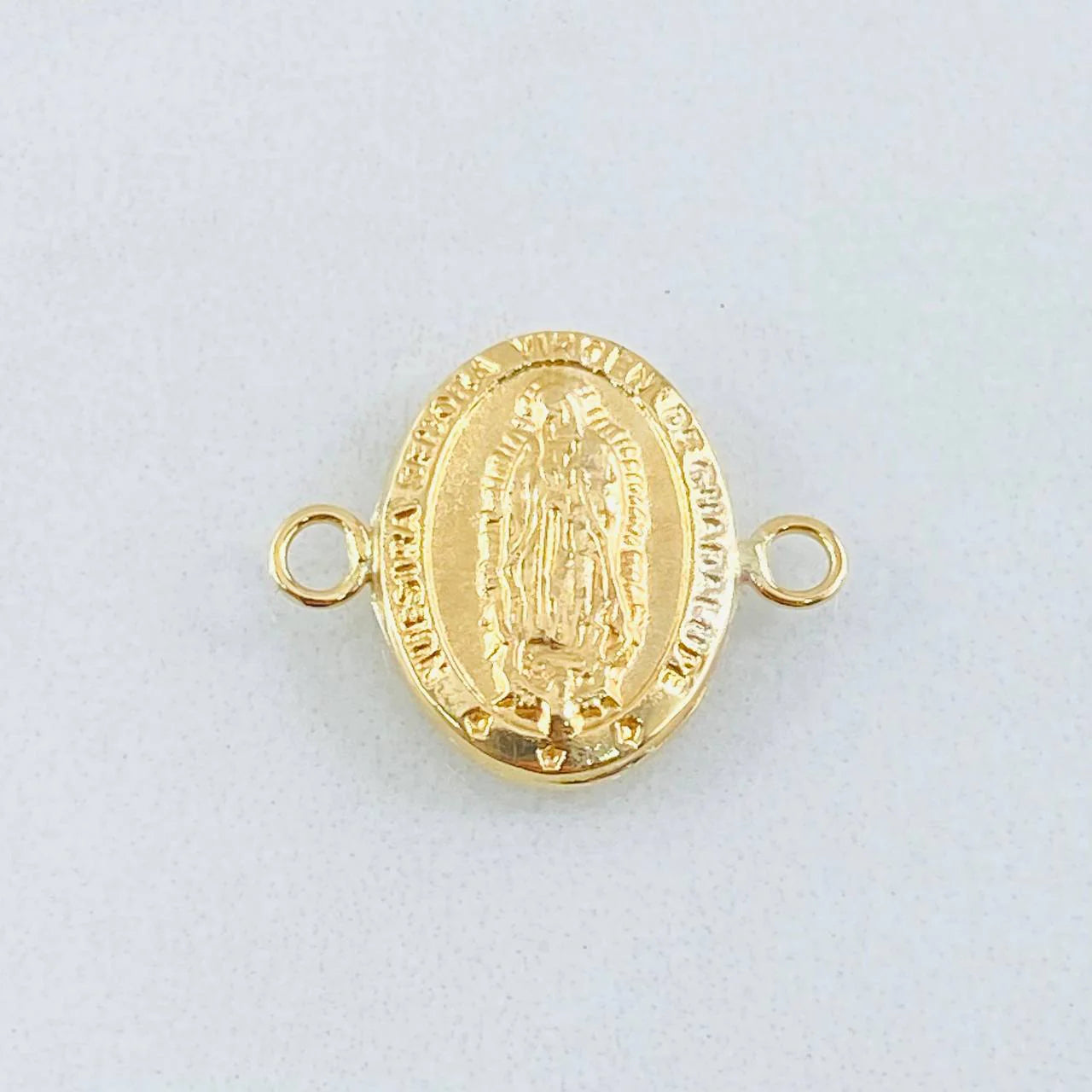 Herraje Virgen De Guadalupe 0.55 g / 1/2 in Oro Amarillo 18K