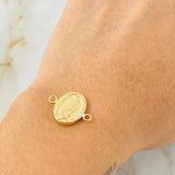 Herraje Virgen Guadalupe 0.75gr / 1.8cm / Oro Amarillo 18K