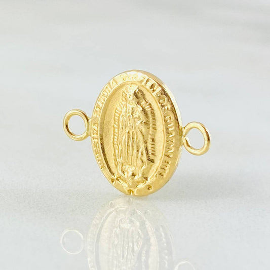 Herraje Virgen Guadalupe 0.45gr / 1/2 in / Oro Amarillo 18K