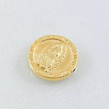 Herraje Virgen Guadalupe 0.75gr / 1/2 in / Oro Amarillo 18K *