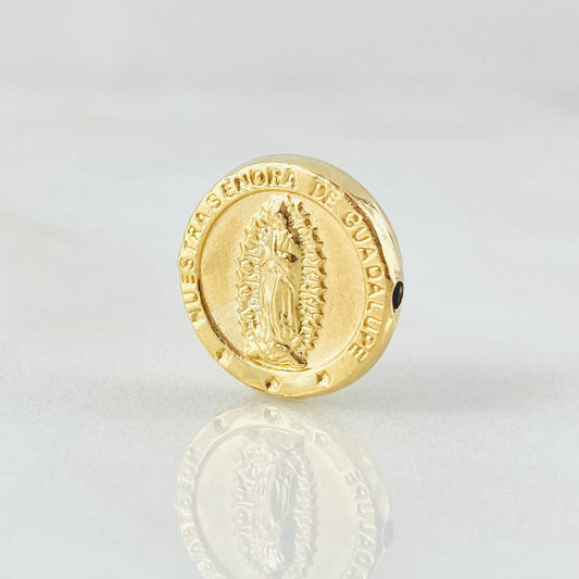 Herraje Virgen Guadalupe 0.8gr / 1/2 in / Oro Amarillo 18K