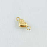 Charm Heart 0.15gr / 1/2 in / Yellow Gold 18K !