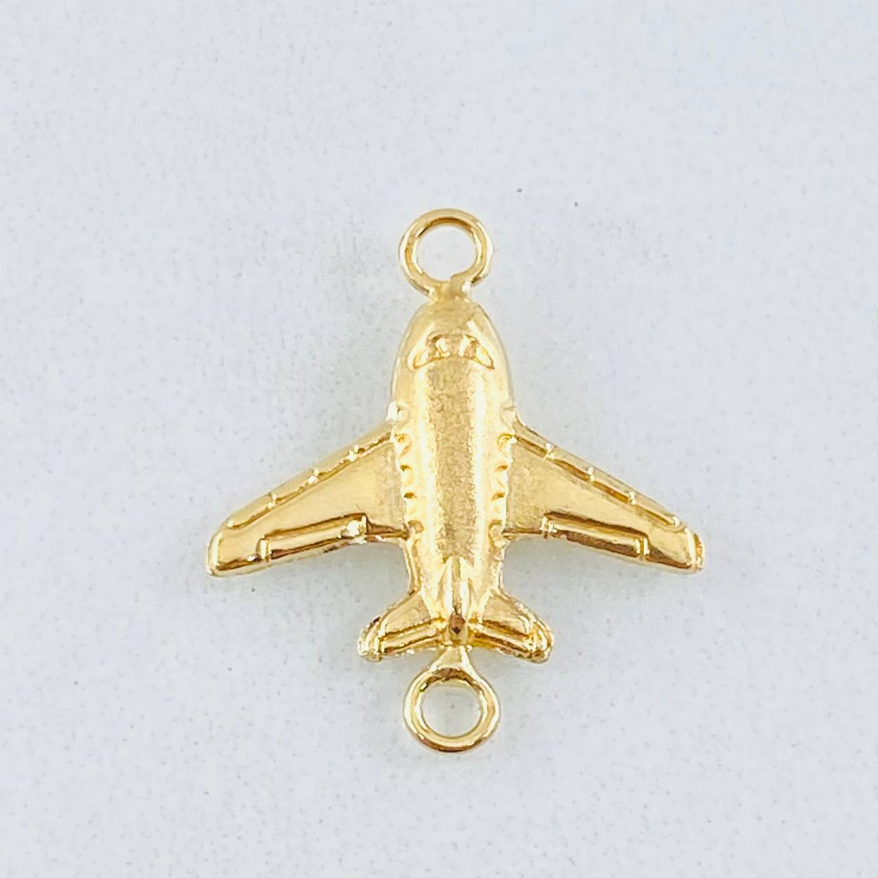 Charm Airplane 0.5gr / 3/4 in / 18K Gold